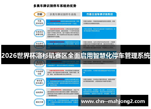 2026世界杯洛杉矶赛区全面启用智慧化停车管理系统